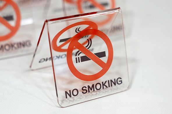 No Smoking sign